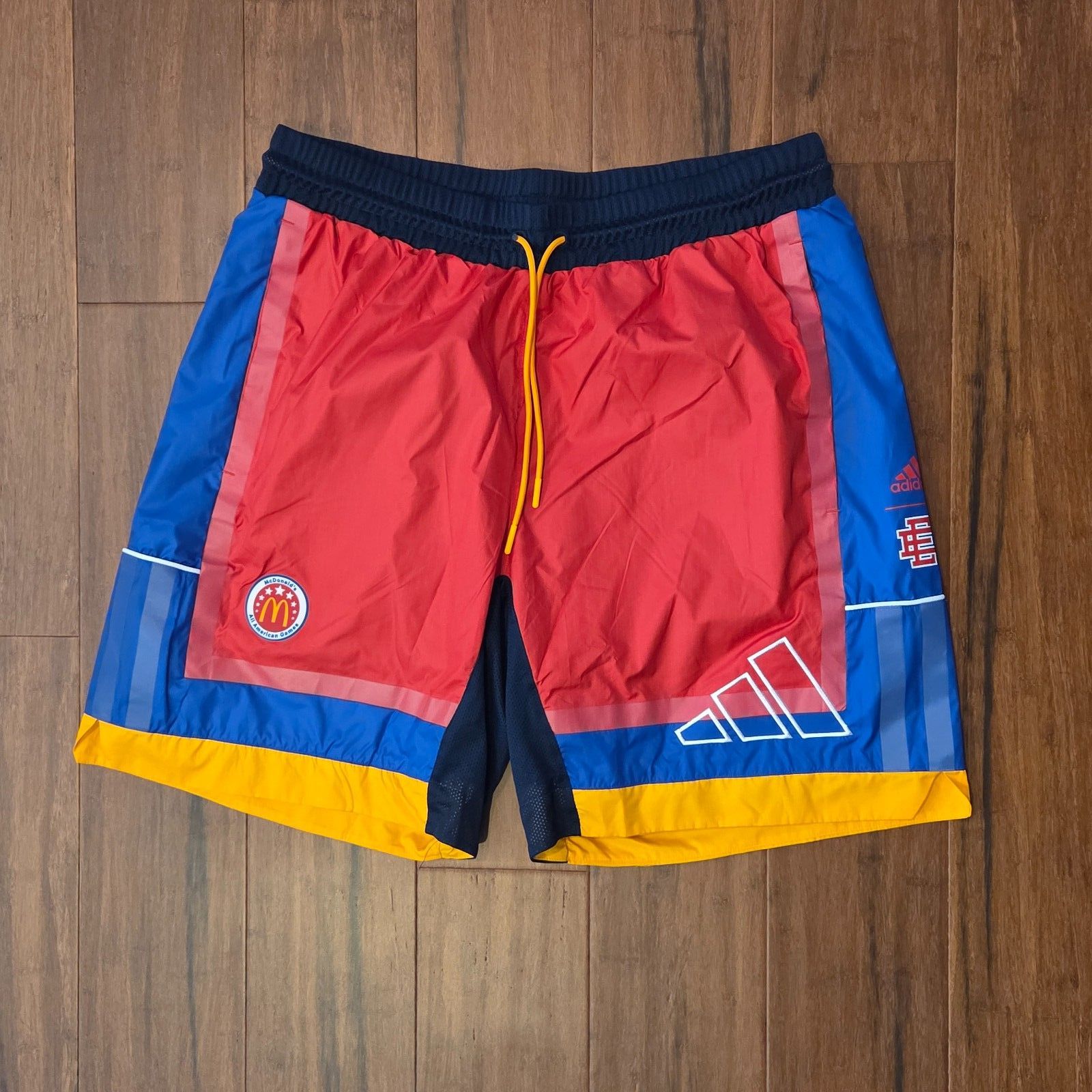Adidas X Eric Emanuel Mcdonalds All American Game Gt Shorts Mens Large H16552